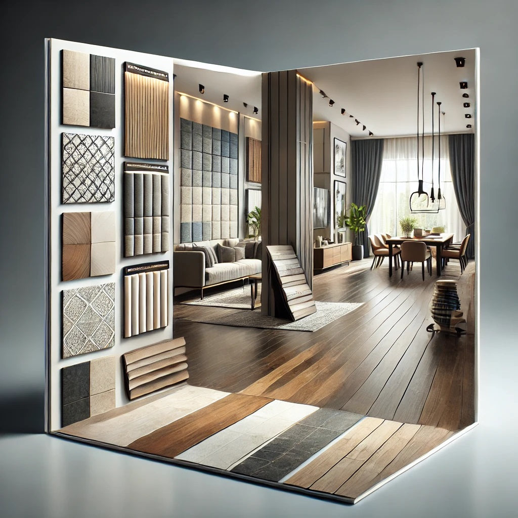 Muebles, Pisos y Paredes