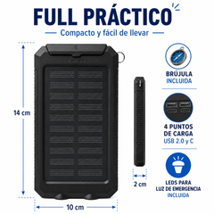 Cargador Solar Power Bank