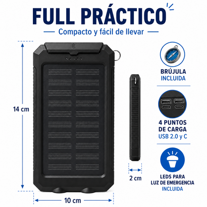 Cargador Solar Power Bank