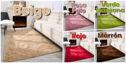 Alfombras Afelpada tipo Shaggy 180X200CM
