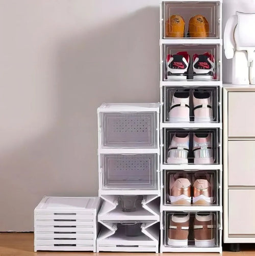 Organizador De Zapatos 6 Niveles Blanco