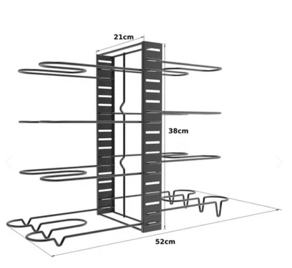 Estante Organizador Para Ollas Y Sartene