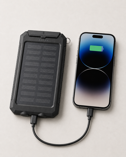 Power Bank con Panel Solar