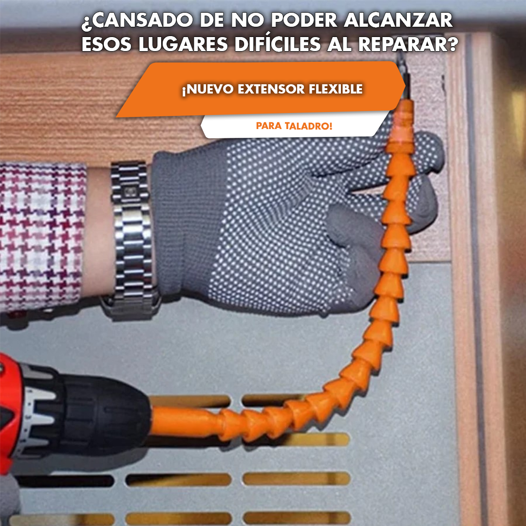 Extension Flexible Taladro Destornillado