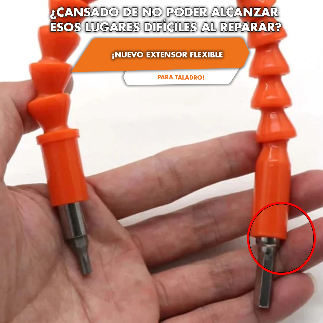Extension Flexible Taladro Destornillado